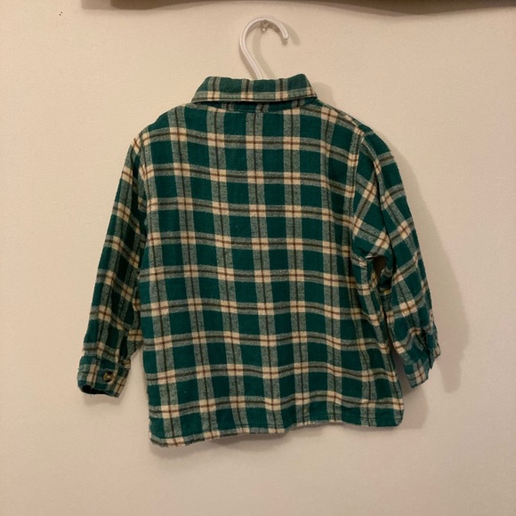 Hush Puppies Green Plaid Button Up Shirt - Picture 3 of 6